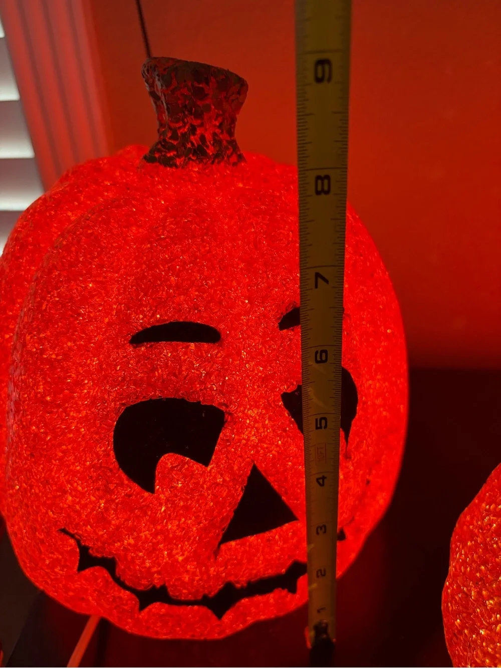 3 Vintage Side Seasons Popcorn Light up Pumpkins and 1 Silver Pumpkin